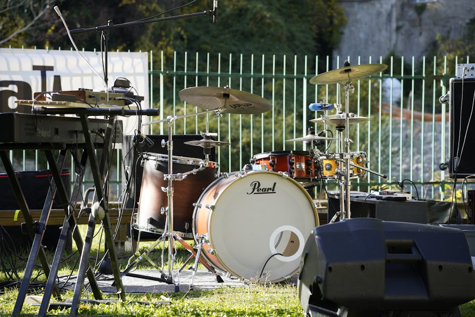 Esibizione musicale in piazza